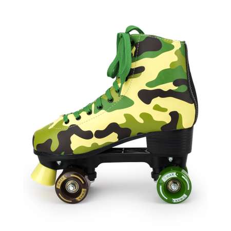 Роликовые коньки SXRide Roller skate YXSKT04CAMG38 цвет камуфляж размер 38