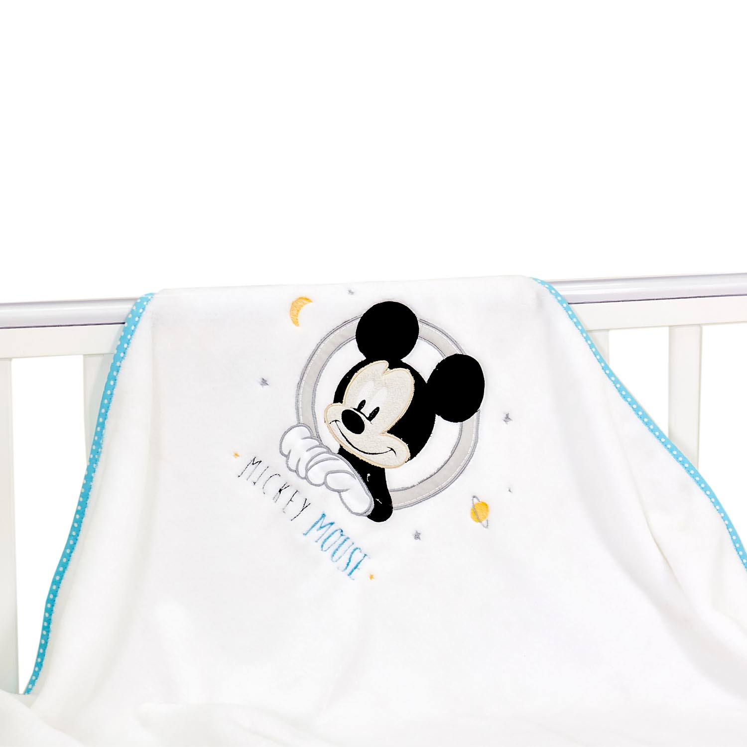 Плед Polini kids Disney baby Микки Маус Бирюзовый - фото 6