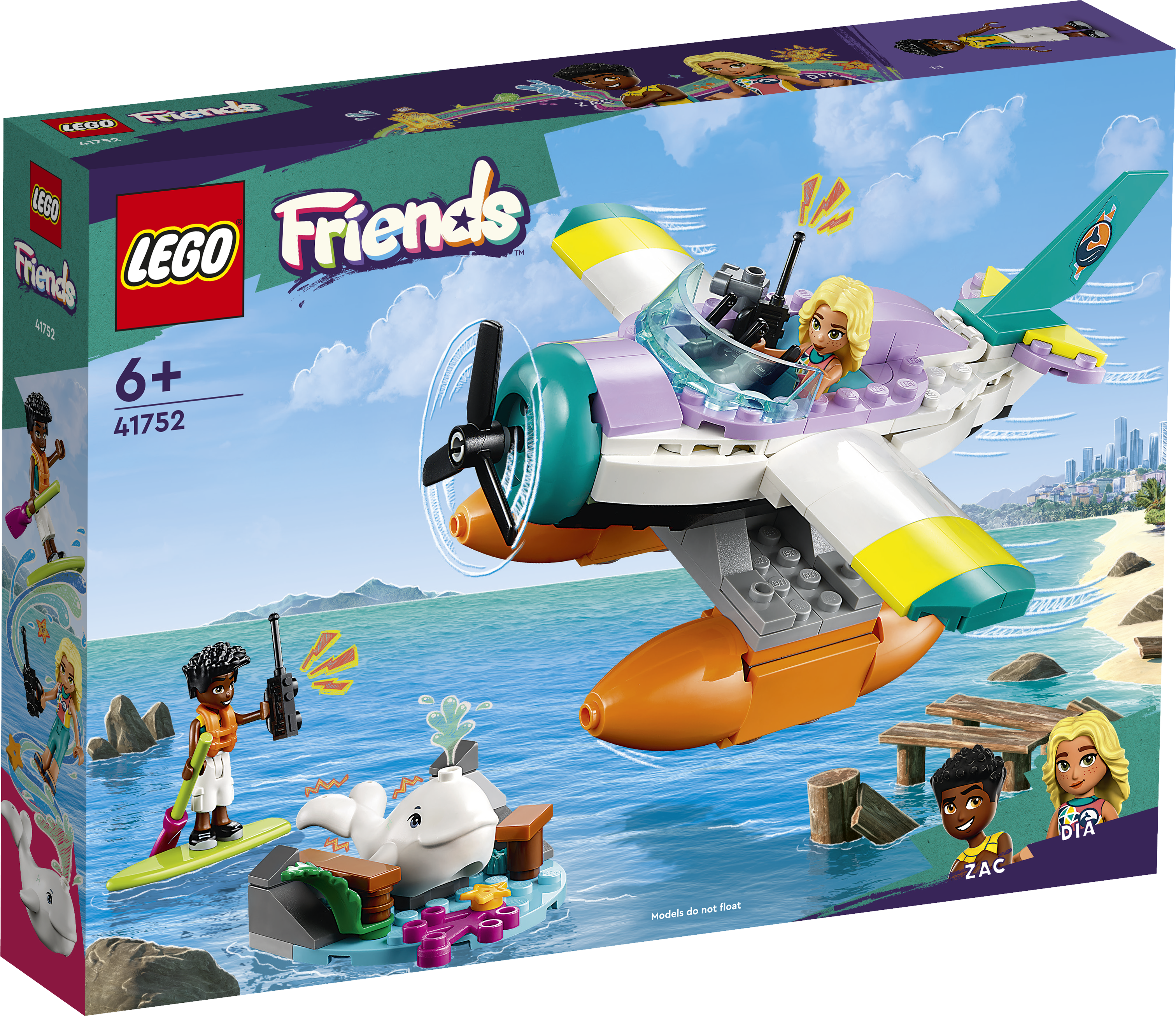 Конструктор LEGO Friends Sea Rescue Plane 41752 - фото 6