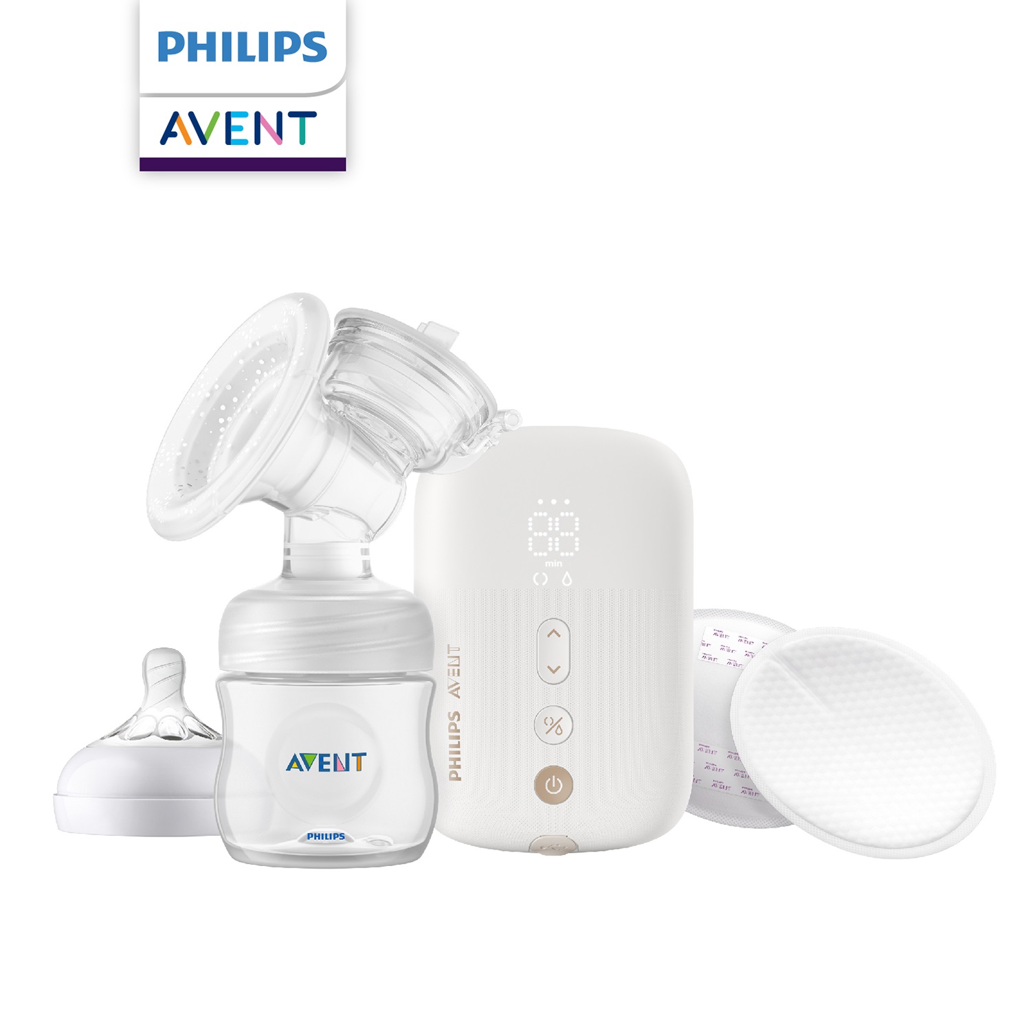 Молокоотсос Philips Avent Premium Plus электронный SCF392/11 - фото 1