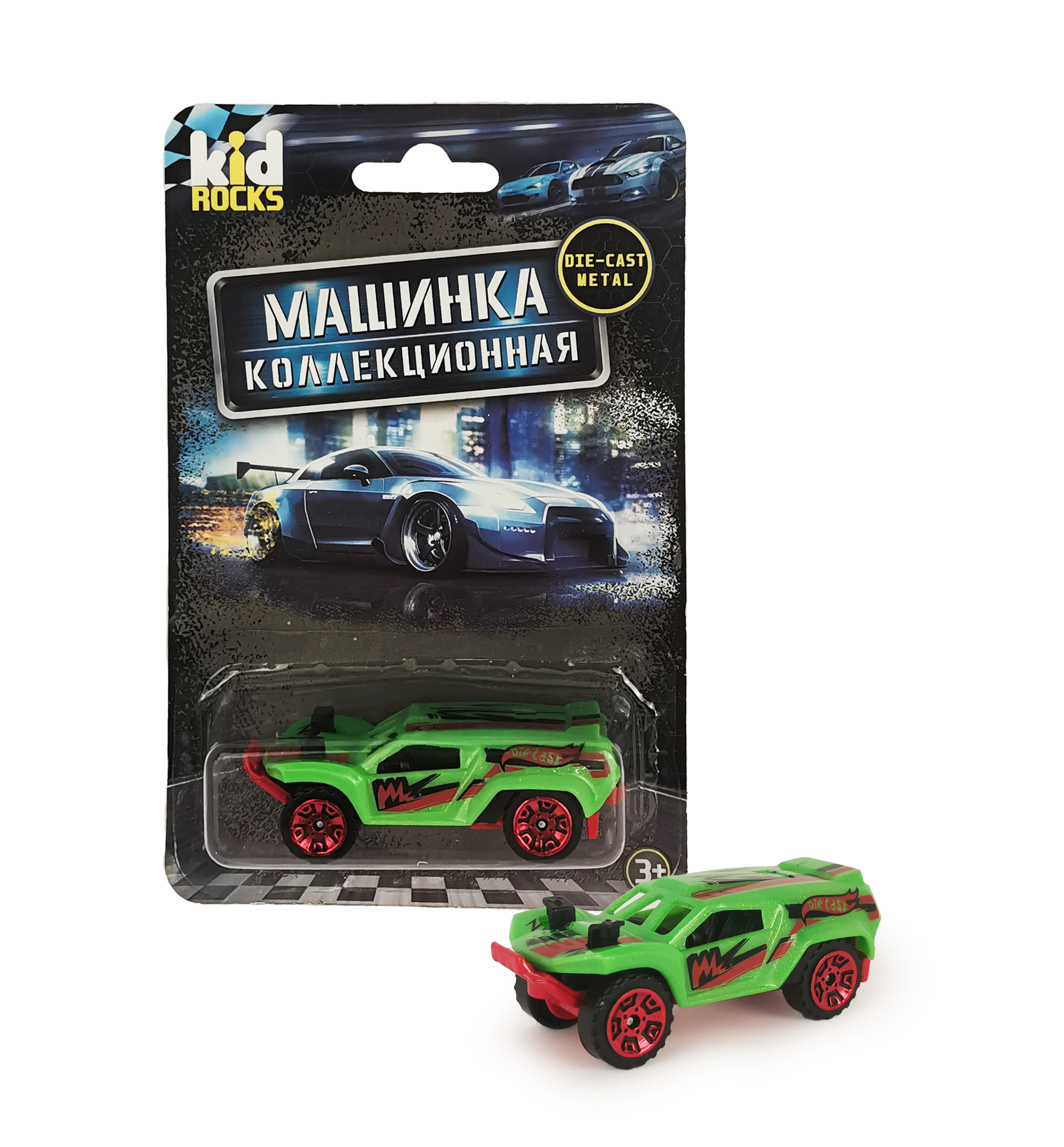 Автомобиль Kid Rocks без механизмов в ассортименте YK-2310 - фото 15