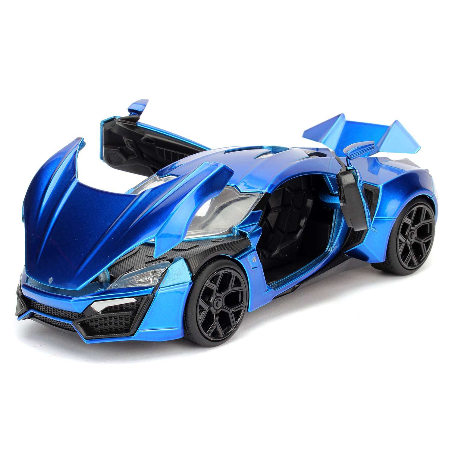 Машина Jada 1:24 Lykan Hypersport Синяя 98076 98076 - фото 10