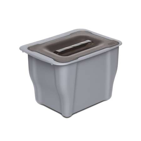 Контейнер для мусора NAVAKO Iota 5 Metallic Grey