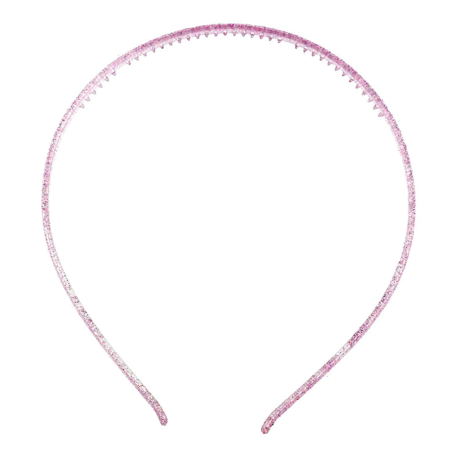 Набор аксессуаров для волос Lukky Ободки с бантиком сиреневый и розовый с блестками 3 шт - фото 6