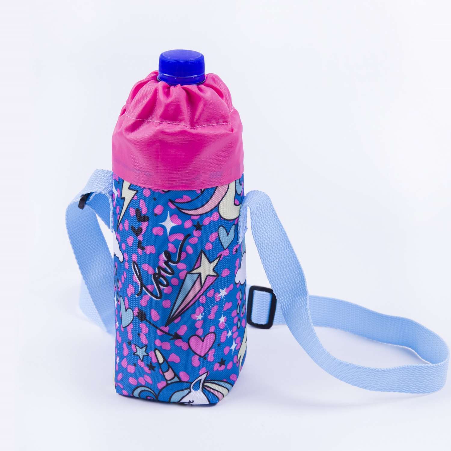 Детская сумка для бутылки Belon familia принт единорог - фото 1