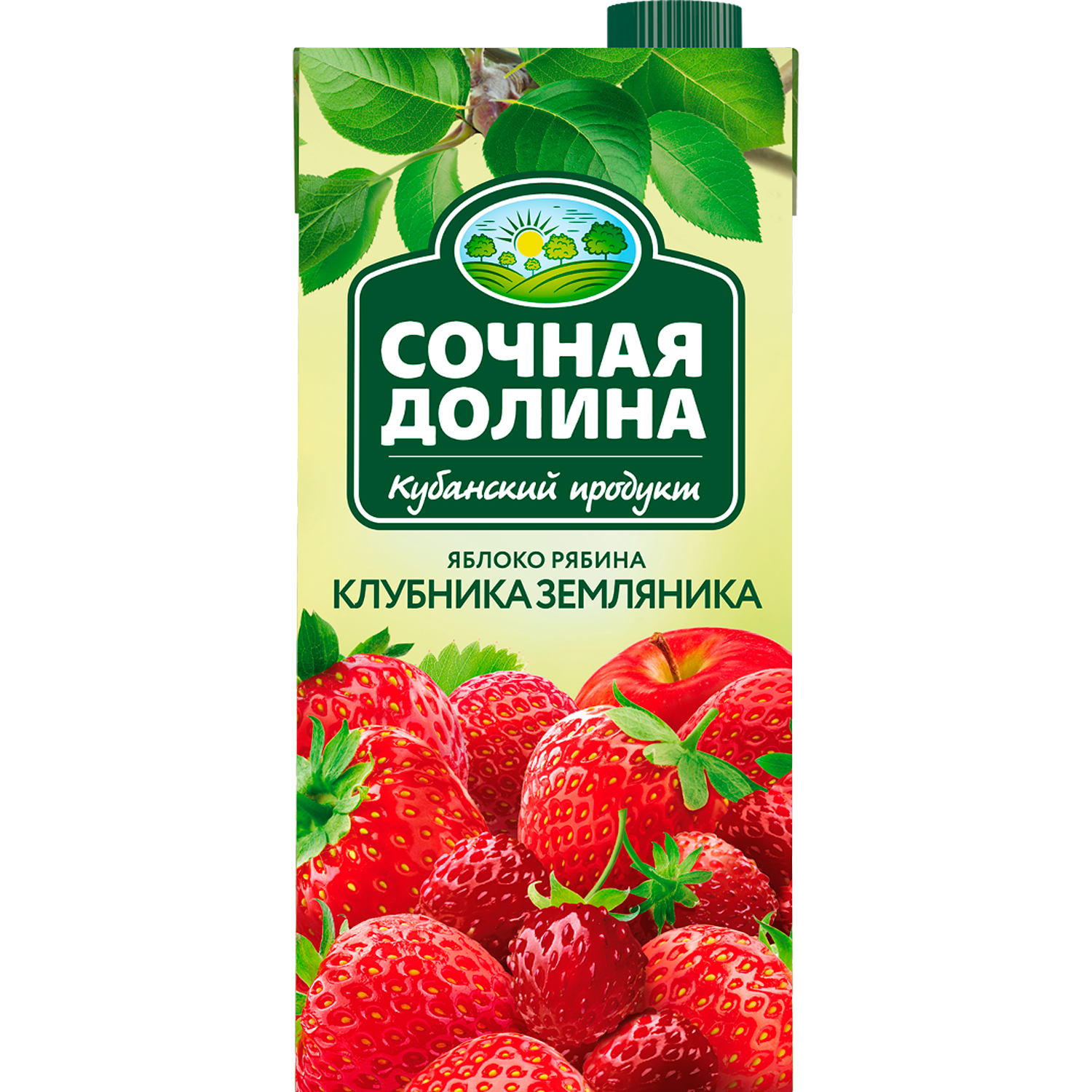 Сокосодержащий напиток Сочная Долина Яблоко Клубника Земляника 0.95 л х 6 шт - фото 4