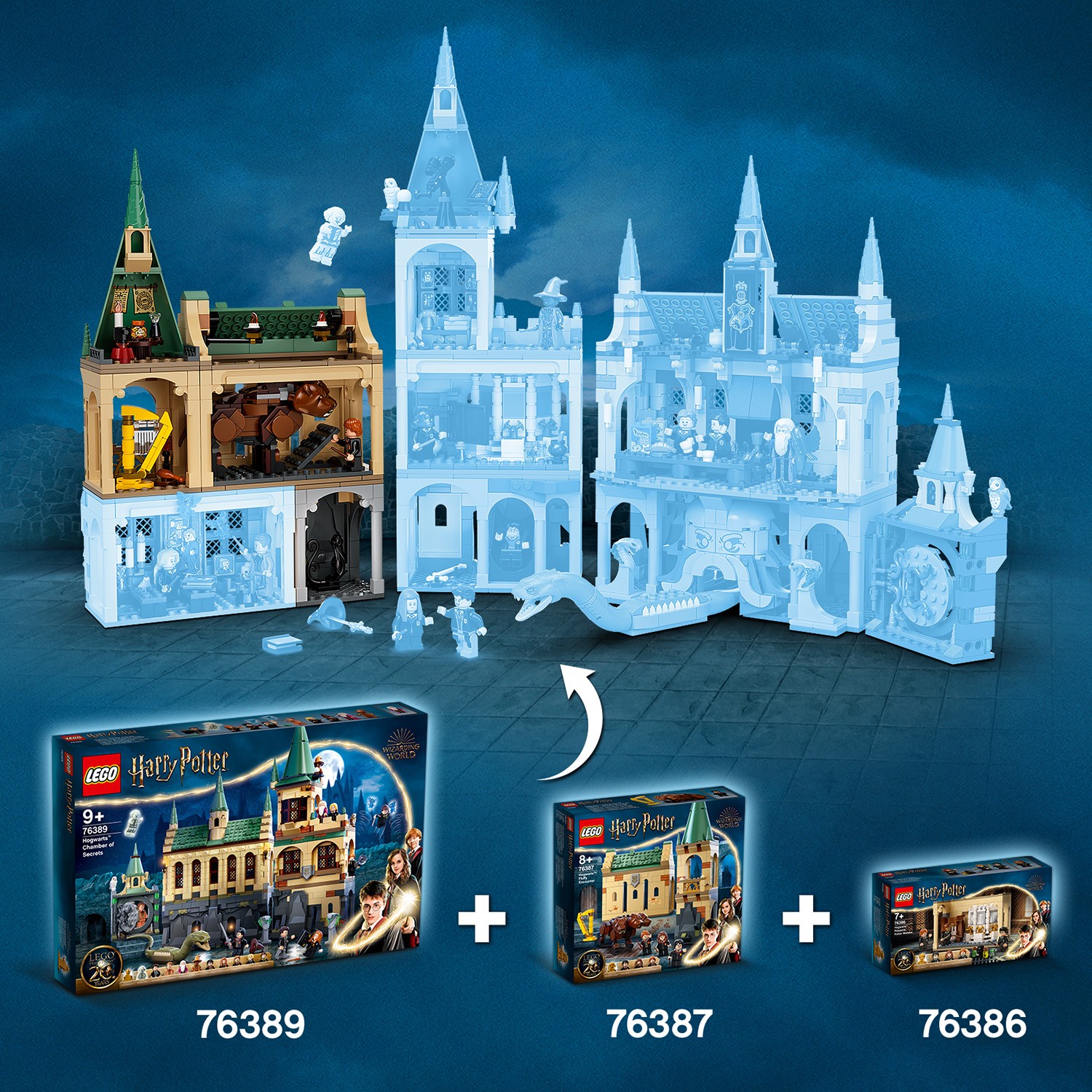 Конструктор LEGO Harry Potter Хогвартс: пушистая встреча 76387 - фото 9