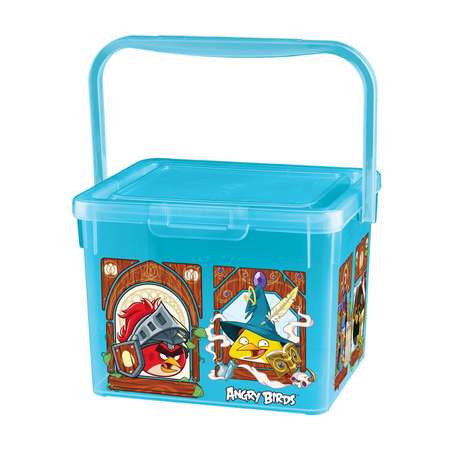 Контейнер для игрушек Пластишка Angry Birds в ассортименте