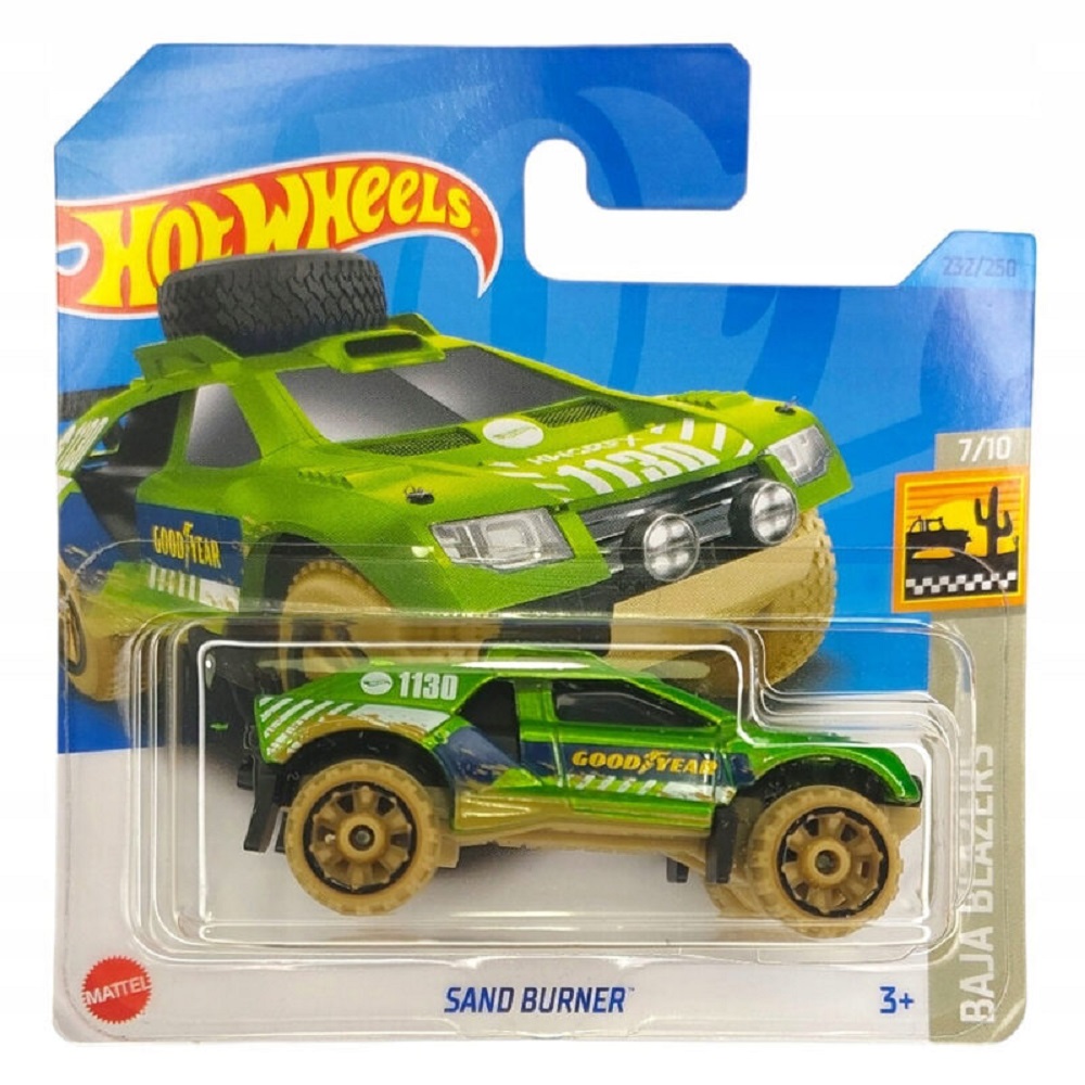 Машинка Hot Wheels Sand Burner серия Baja Blazers 65181 - фото 2