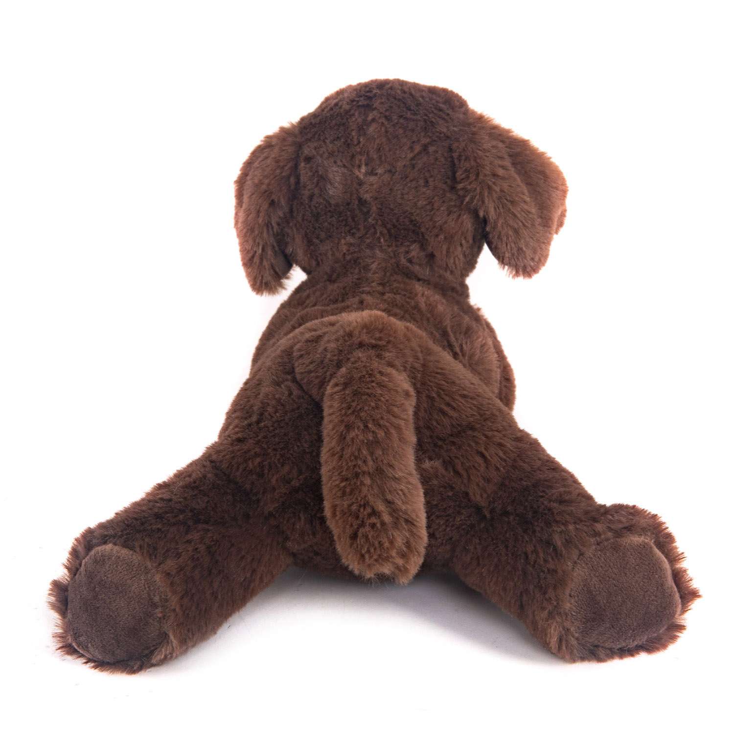 Мягкая игрушка BUTTON BLUE Собачка лежачая коричневая 28 см - фото 5