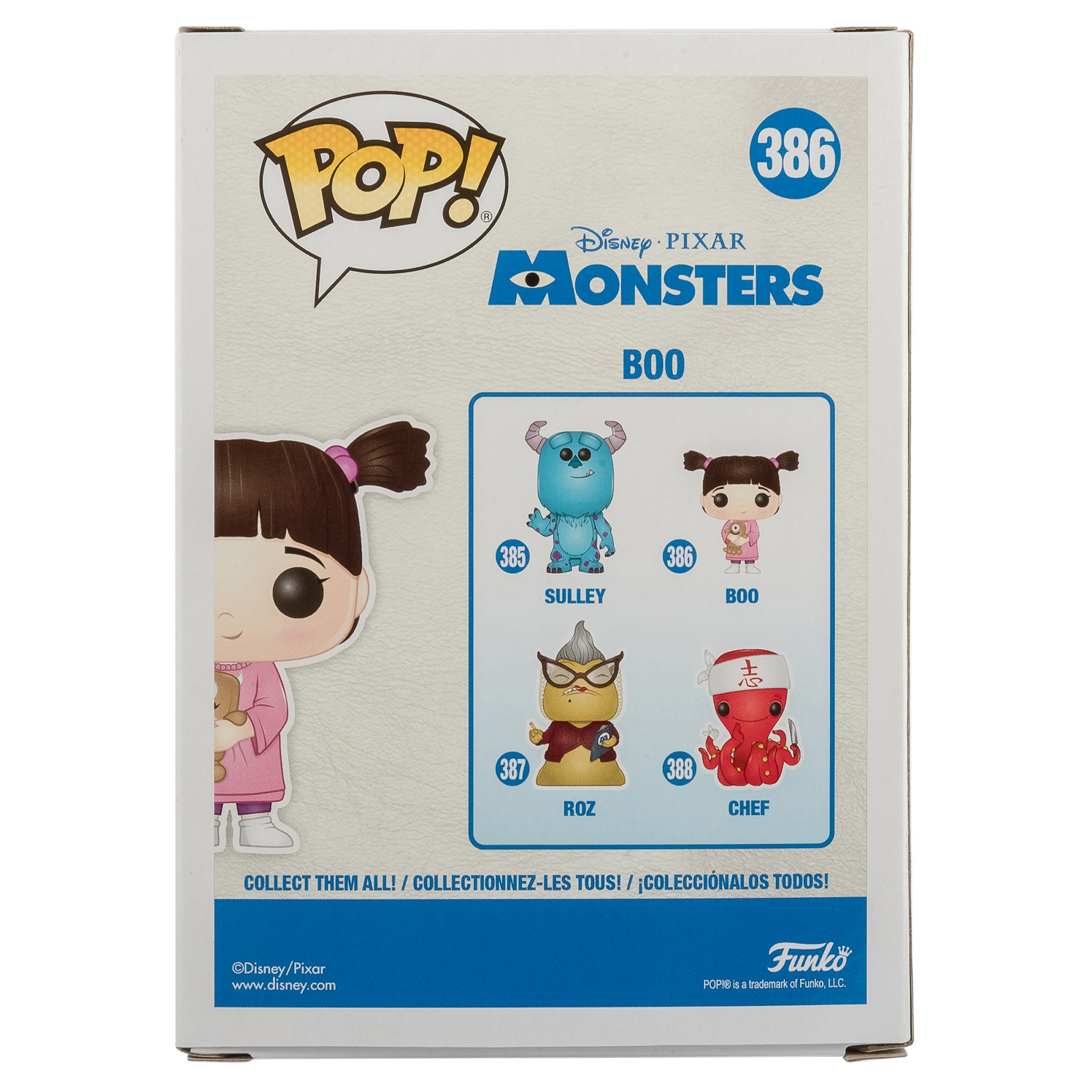 Фигурка Funko Pop vinyl Disney Корпорация монстров Boo - фото 3