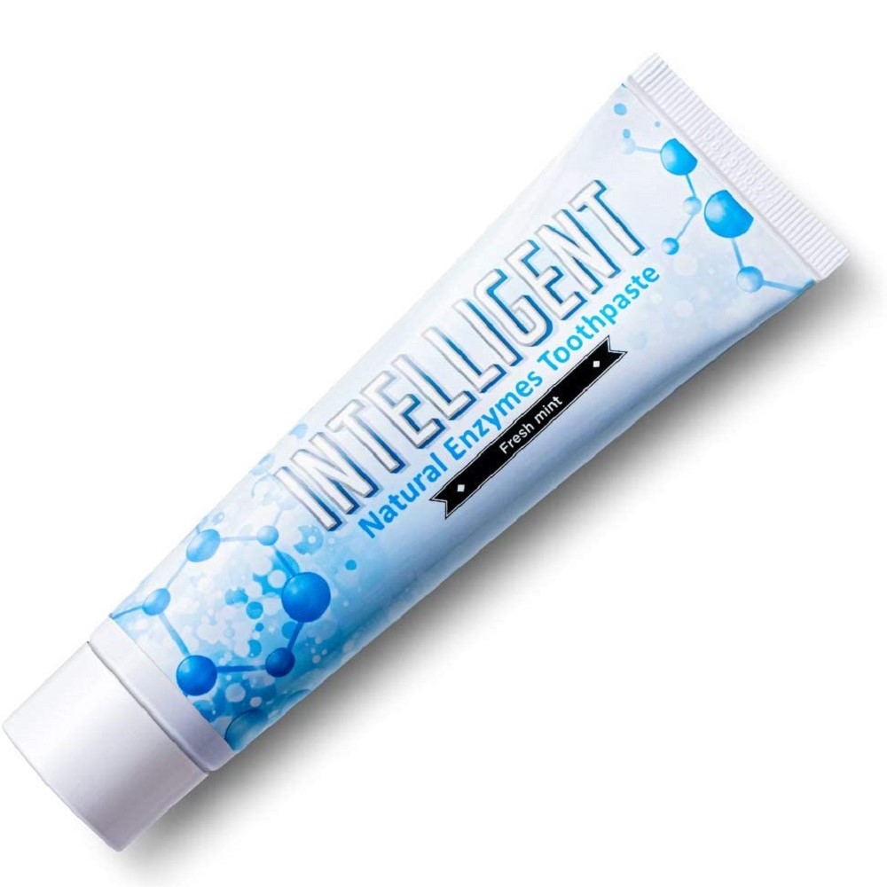 Зубная паста INTELLIGENT Enzymes Toothpaste свежая мята 80 г - фото 2