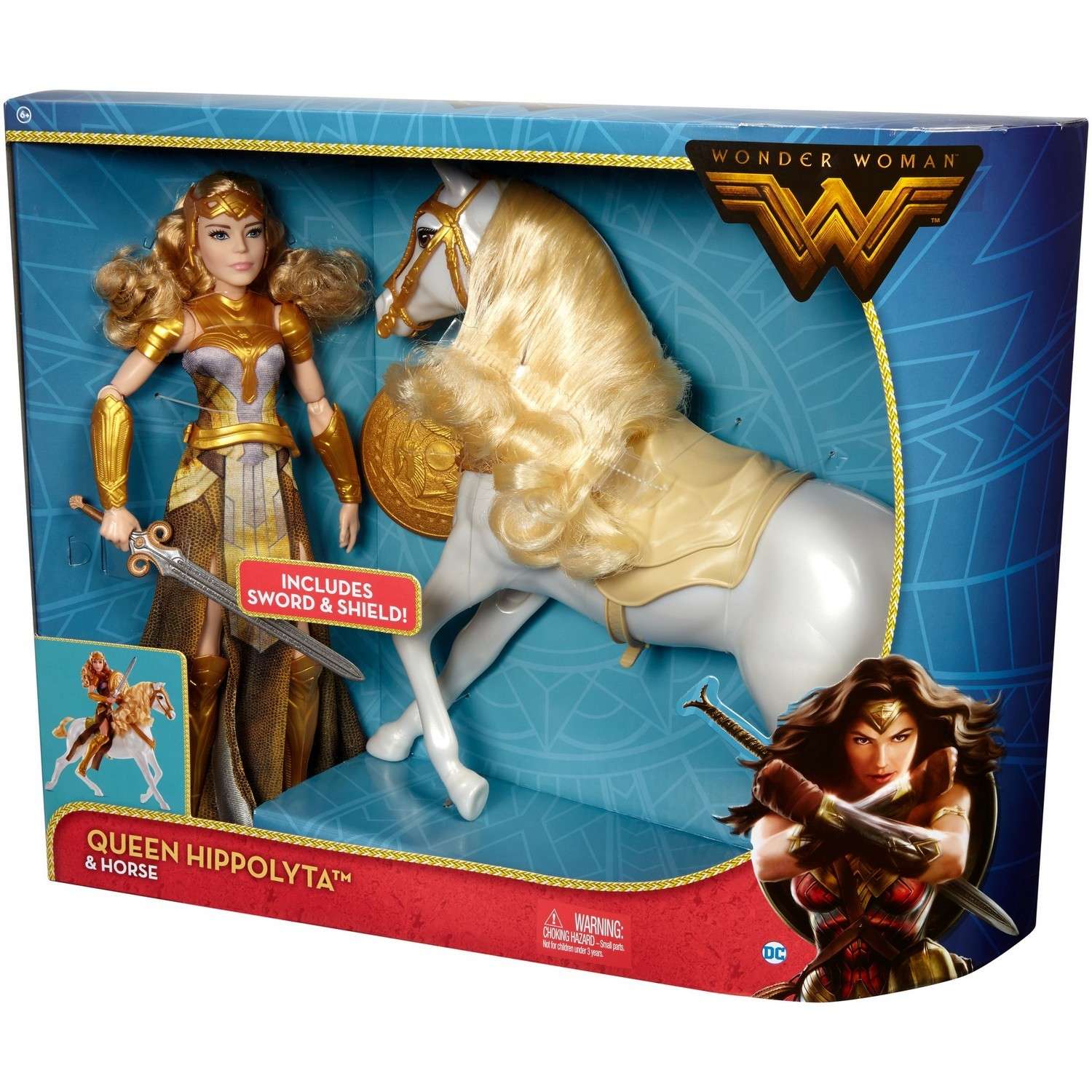 Кукла DC Hero Girls Воительница с лошадью в ассортименте FDF43 - фото 13