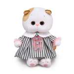 Мягкая игрушка BUDI BASA Ли-Ли baby в полосатом платье 20 см LB-108