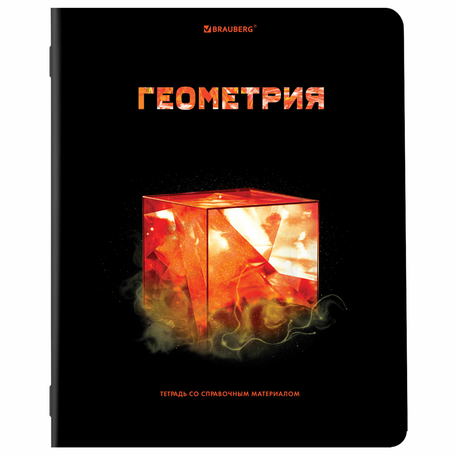 Тетради Brauberg школьные со справочным материалом в клетку/линейку 12 предметов 48 л Shade - фото 14