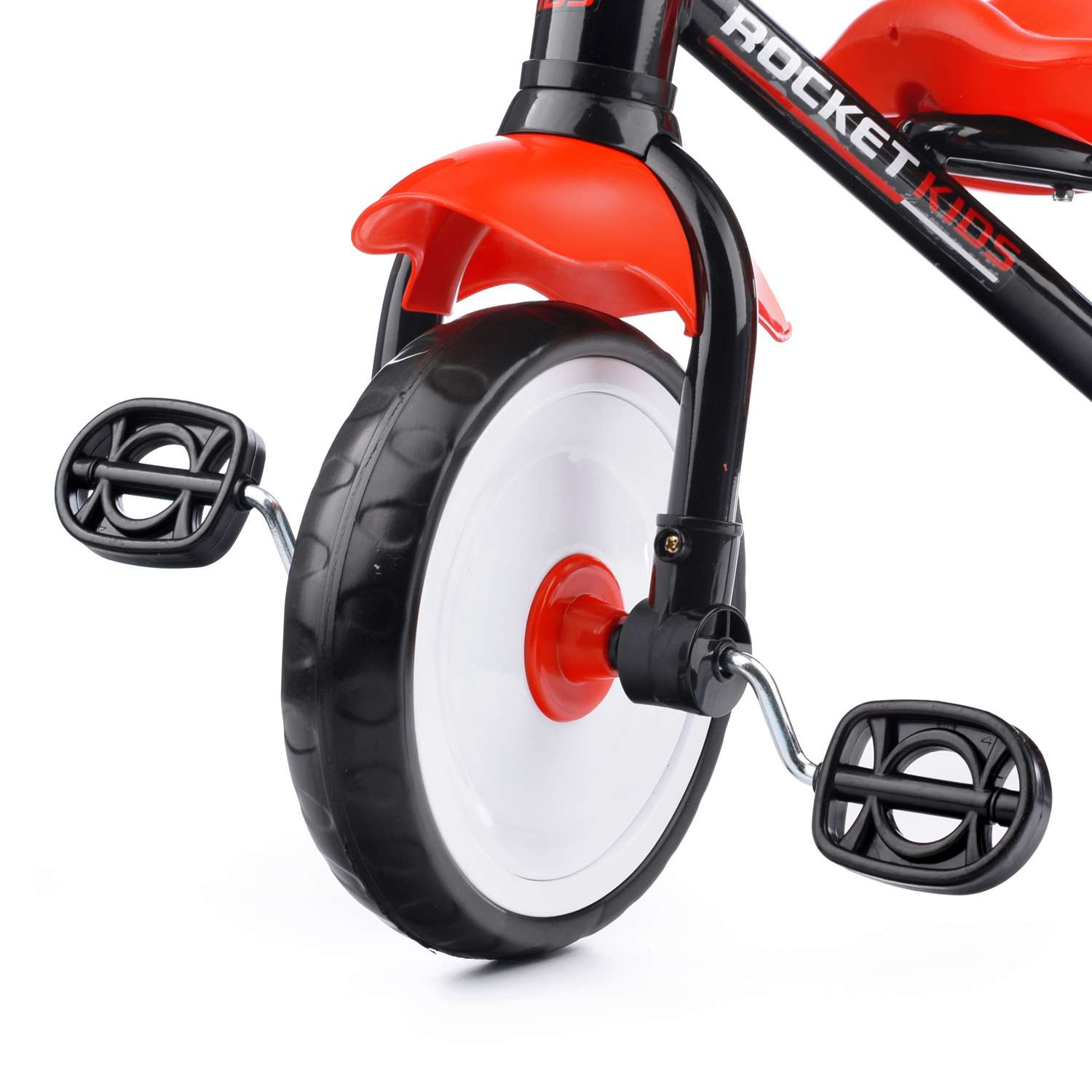 Велосипед трехколесный ROCKET черно-красный - фото 3