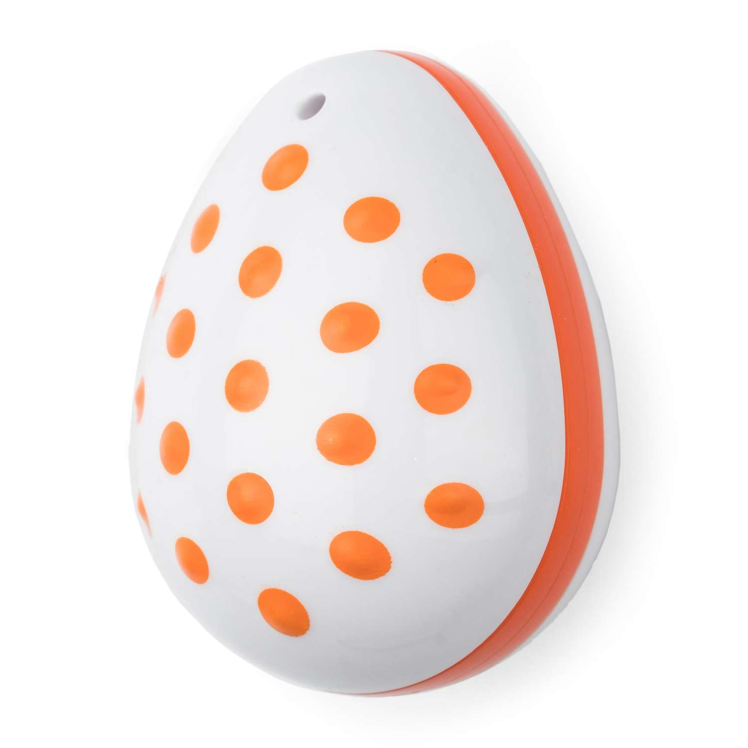 Погремушка Halilit пластмассовая Яйцо оранжевое - фото 1