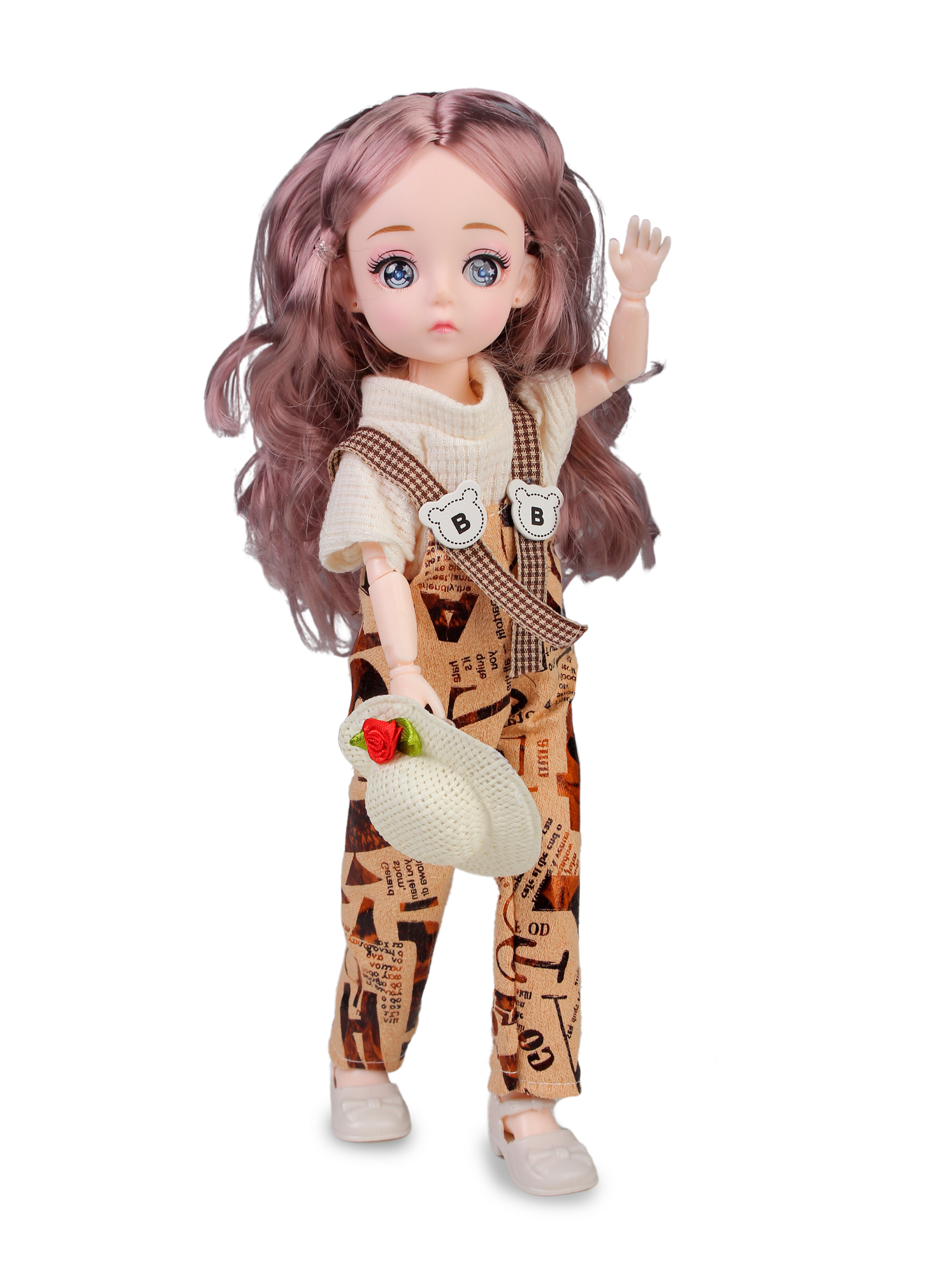 Кукла шарнирная 30 см Little Mania Варвара KC002-BR - фото 3