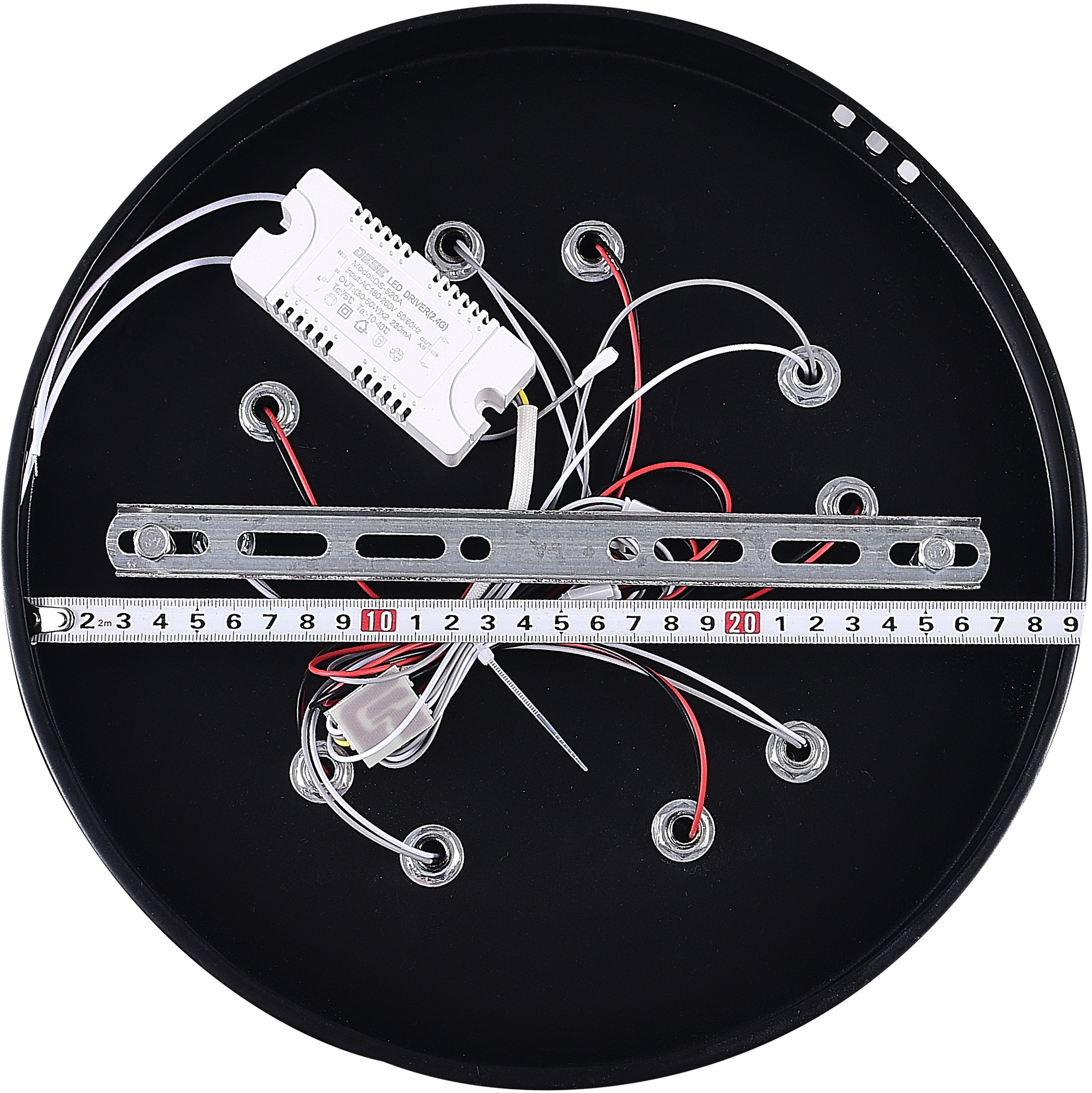 Светодиодный светильник NATALI KOVALTSEVA люстра 100W чёрный LED - фото 8