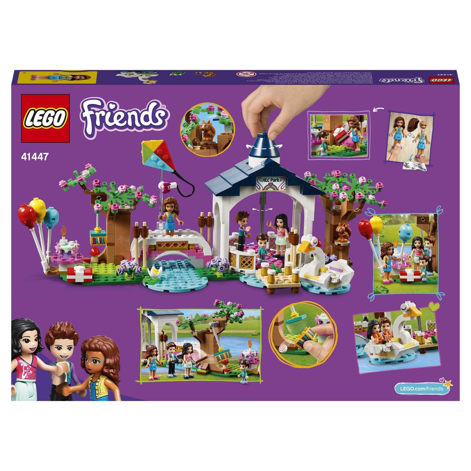 Конструктор LEGO Friends Парк Хартлейк Сити 41447 - фото 3