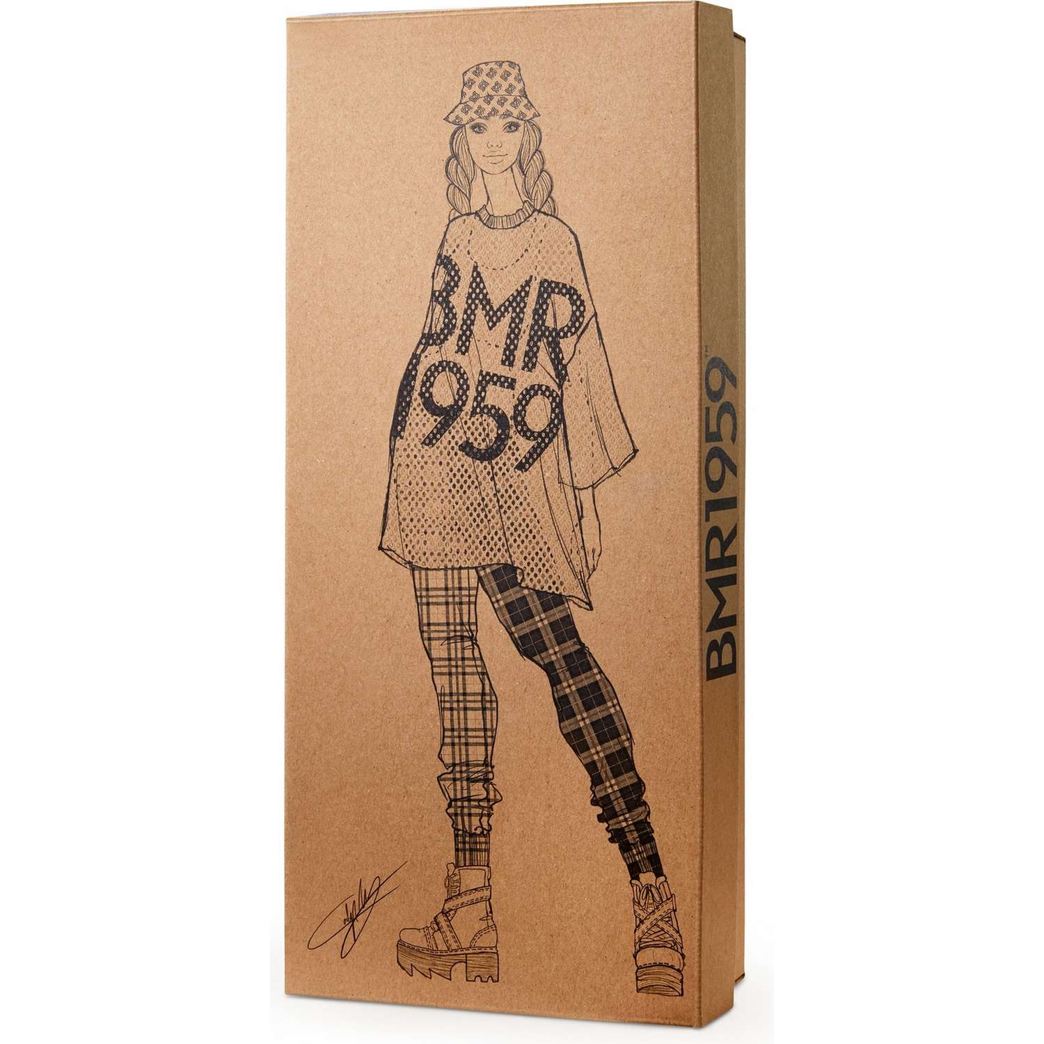 Кукла Barbie BMR1959 коллекционная в клетчатых штанах и панаме GNC48 GNC48 - фото 8