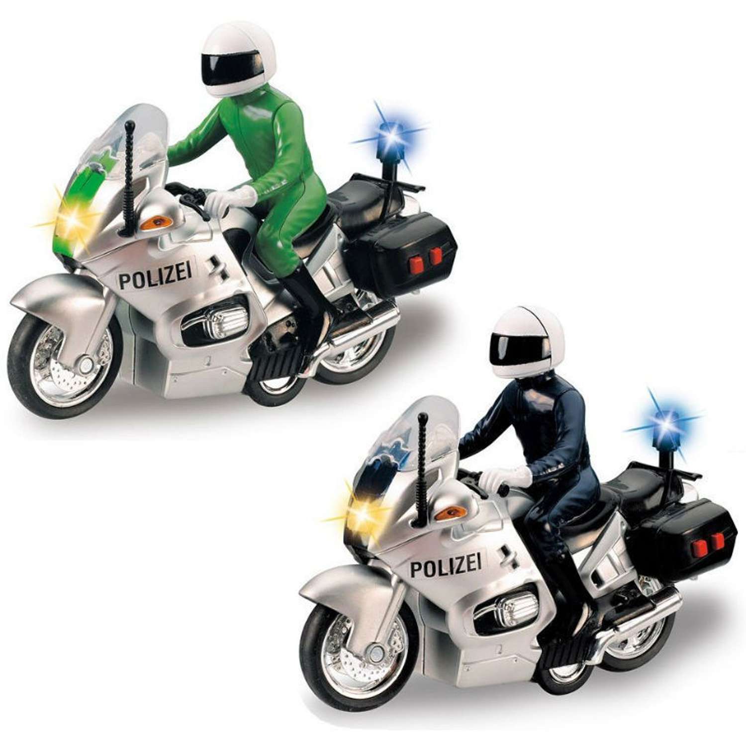 Полицейский мотоцикл Dickie 15 см в ассортименте 3383749 - фото 1
