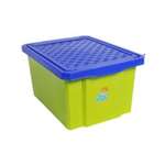 Ящик для игрушек PLASTIC REPABLIC baby контейнер для хранения 17 л с крышкой пластиковый