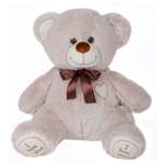 Мягкая игрушка Мягкие игрушки БелайТойс Плюшевый медведь Арчи 65 см цвет светло-серый