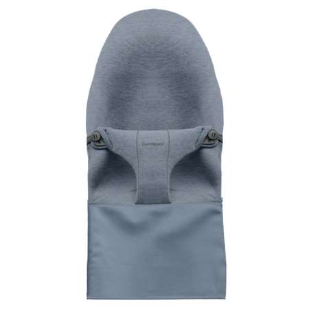 Чехол для кресла-шезлонга BabyBjorn Fabric Seat Bouncer Bliss Jersey сменный Пепельно-cиний