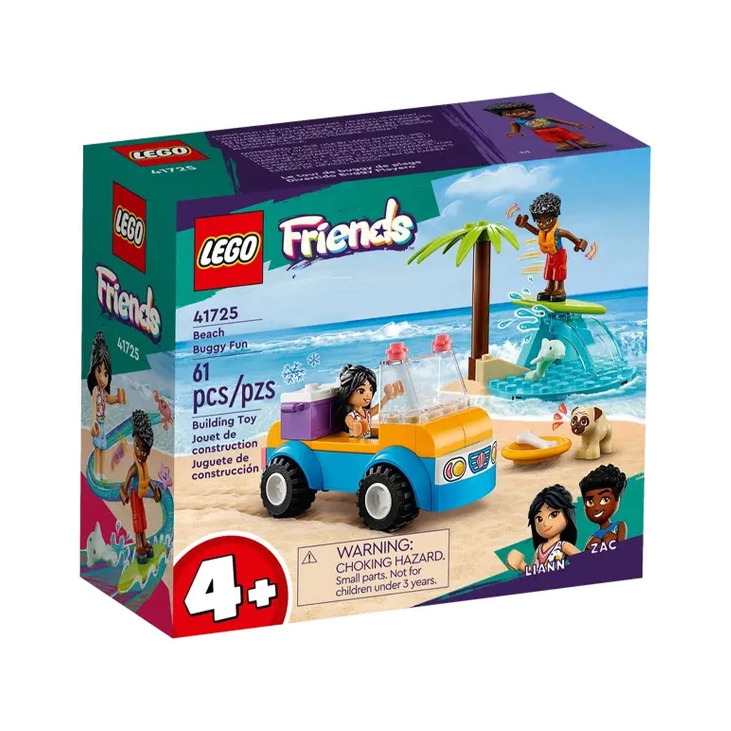 Конструктор LEGO Friends LEGO Веселый пляжный багги 41725 - фото 2