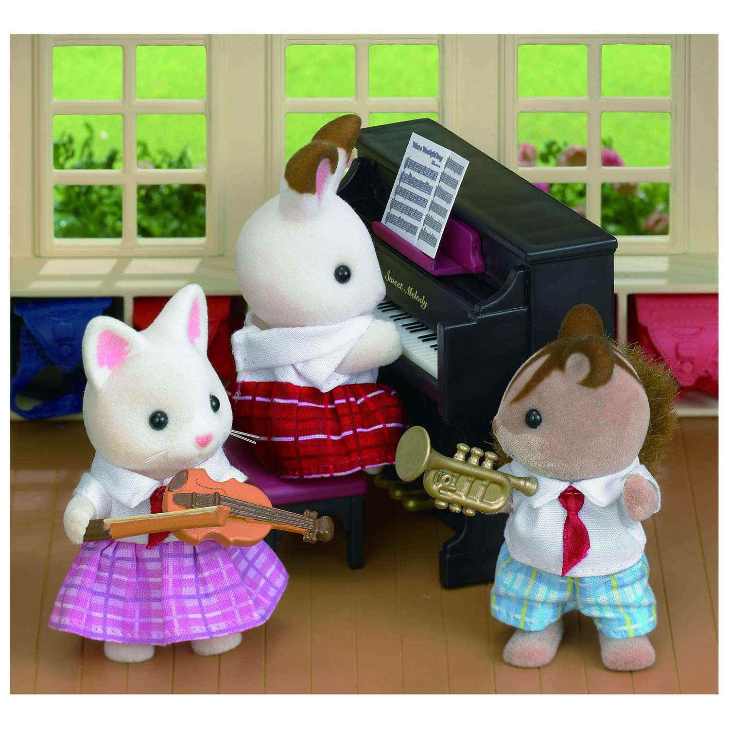 Набор Sylvanian Families Школьный оркестр 5106 - фото 6