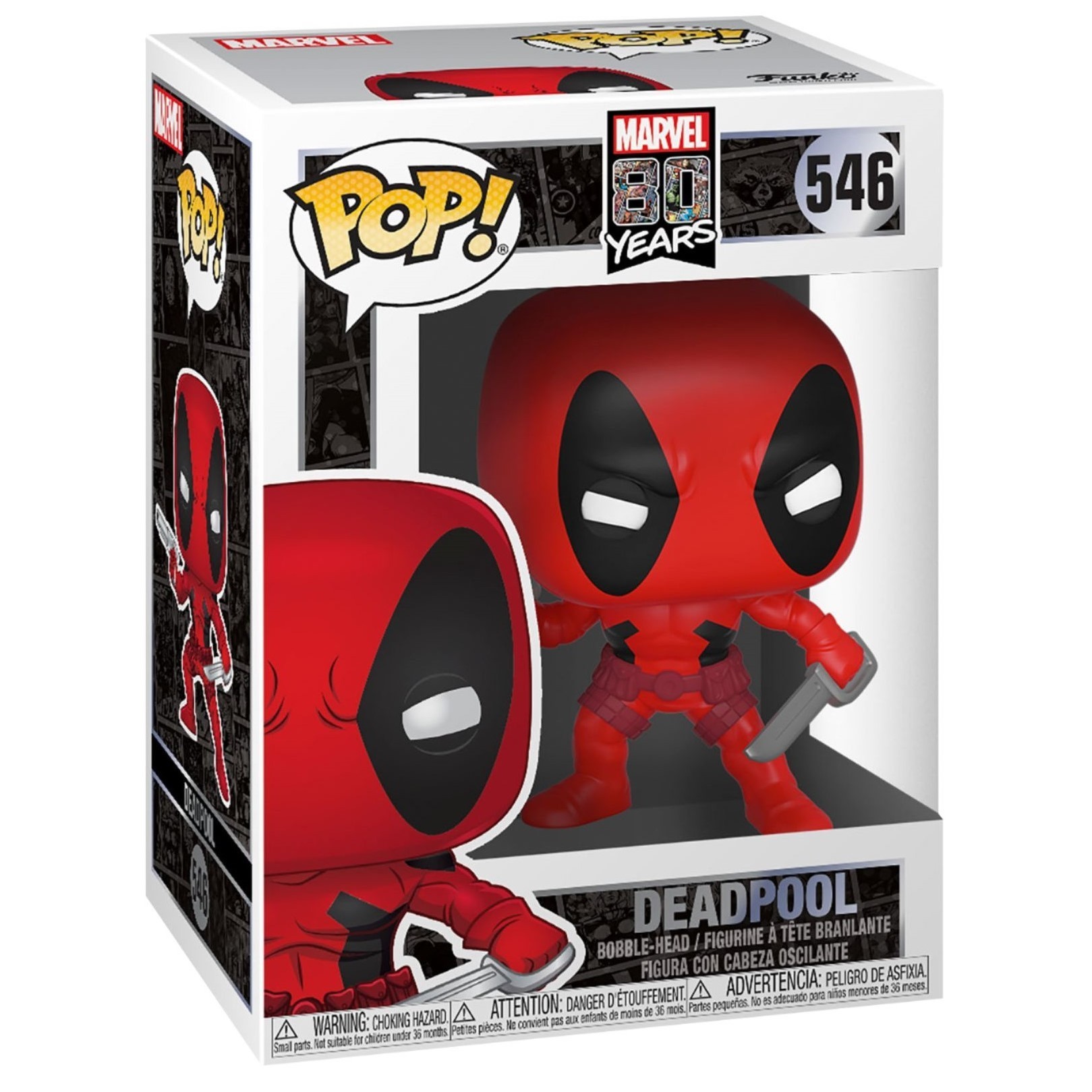 Игрушка Funko Deadpool Fun2549117 купить по цене 299 ₽ в интернет-магазине  Детский мир