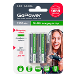 Аккумулятор бытовой AA GoPower Аккумуляторная батарейка AA