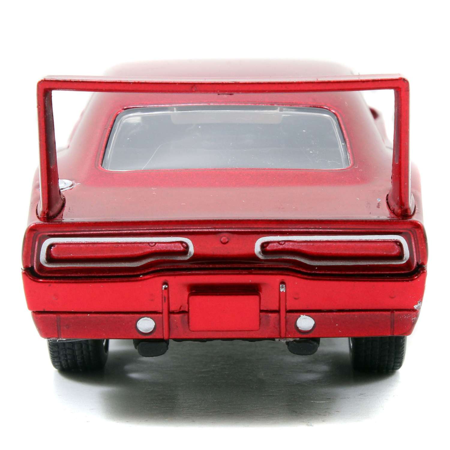 Машинка Fast and Furious Jada1:32 1969 Dodge Charger Daytona-Free Rolling Красная 97086 97086 - фото 4