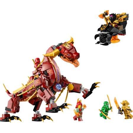 Конструктор LEGO Ninjago Heatwave Transforming Lava Dragon 71793