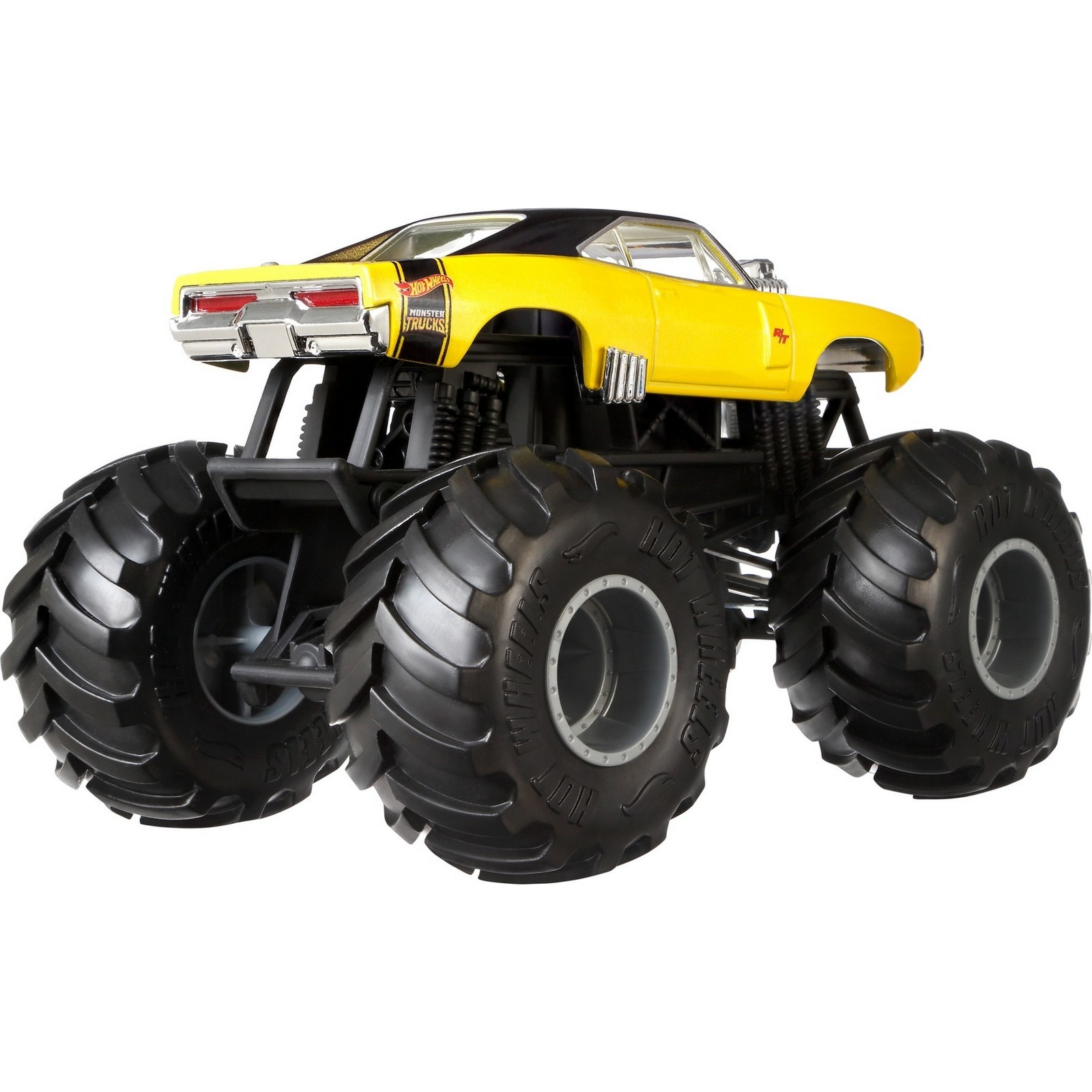 Машинка Hot Wheels Monster Trucks 1:24 Додж Чарджер GBV30 FYJ83 - фото 4