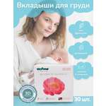Грудные вкладыши Natme Hotwind 30 шт.