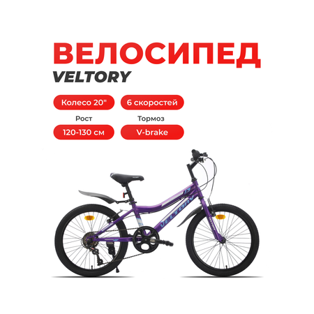 Двухколесный велосипед Veltory 20 дюймов