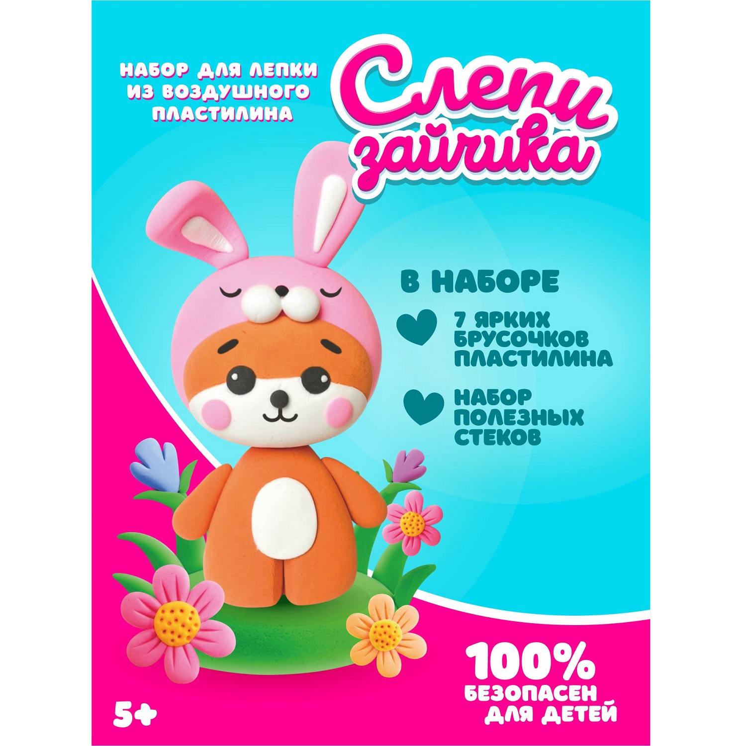 Как лепить из пластилина зайку