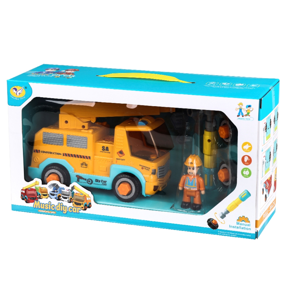 Игровой набор JIALEGU TOYS Строительный кран 20 см C22698/A1373873M-W - фото 3