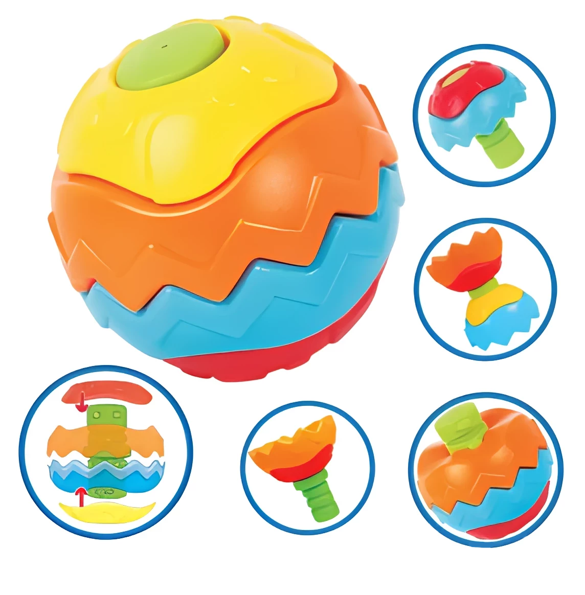 Головоломка ToysLab Мяч 3D - фото 2