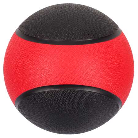 Медбол STRONG BODY медицинский мяч для фитнеса черно-красный 2 кг