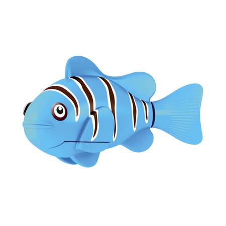 Роборыбка Robofish Клоун Голубая 2501-3