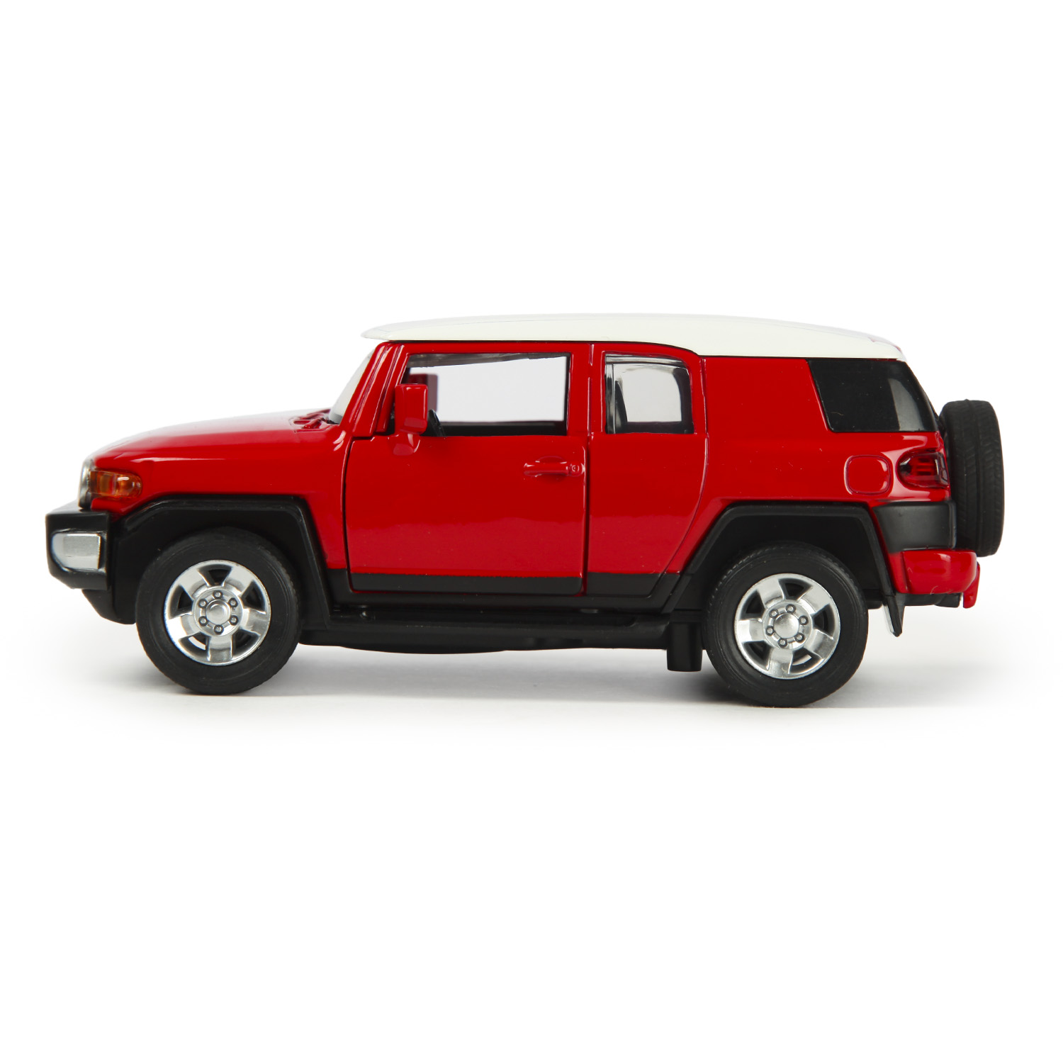 Машинка Mobicaro 1:32 Toyota FJ Cruiser Красная 68304 68304 - фото 2