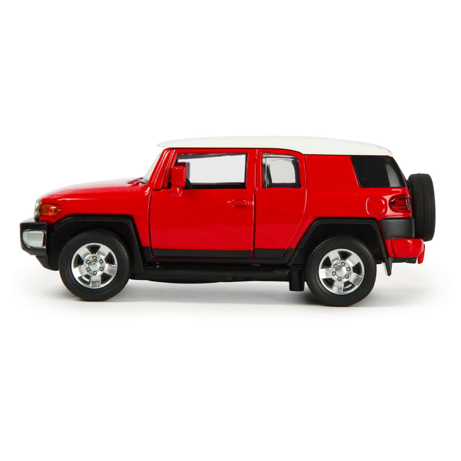 Машинка Mobicaro 1:32 Toyota FJ Cruiser Красная 68304 68304 - фото 2