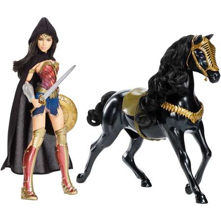 Кукла DC Hero Girls Воительница с лошадью в ассортименте