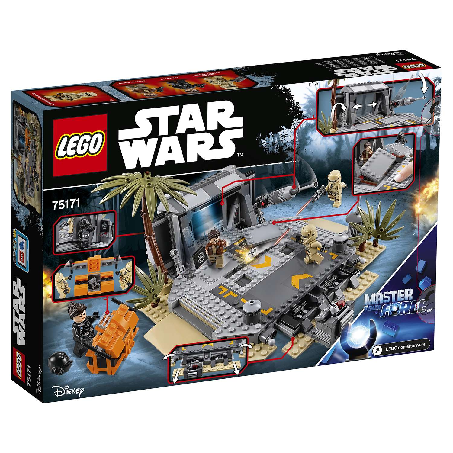 Конструктор LEGO Star Wars Битва на Скарифе блочный - фото 3
