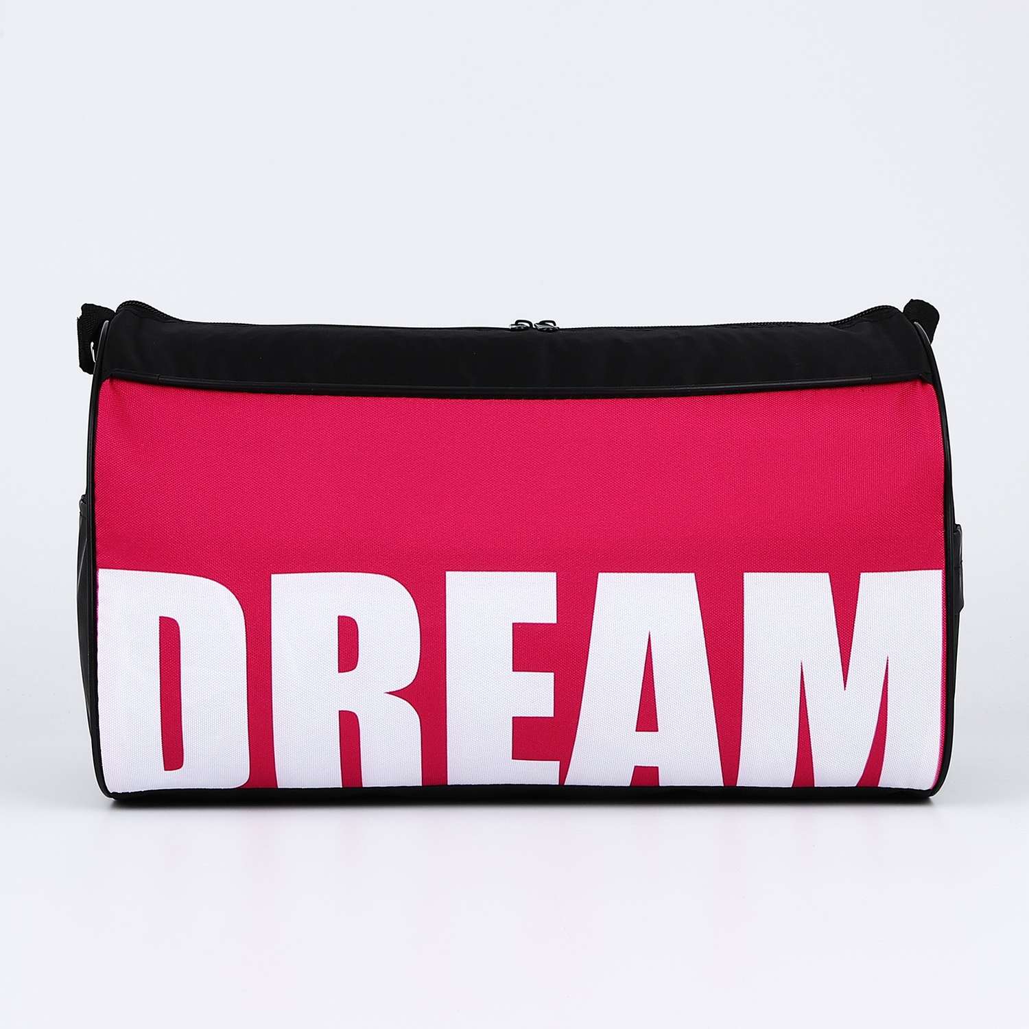 Сумка NAZAMOK спортивная Dream 40 см х 24 см х 21 см цвет черный розовый - фото 2