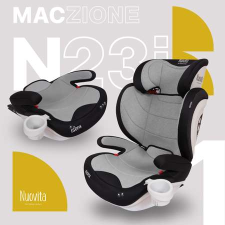 Автокресло Nuovita Maczione N23i-1 Серый