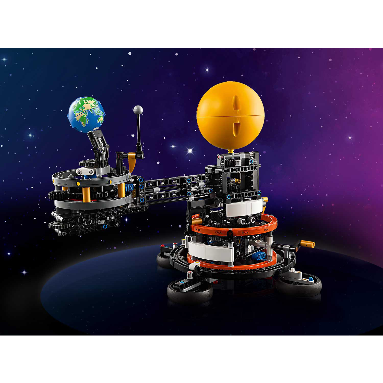 Конструктор детский LEGO Technic Планета Земля и Луна на орбите - фото 4